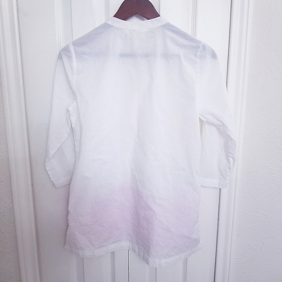 Floral Tunic Peasant Blouse - Picture 3 of 8